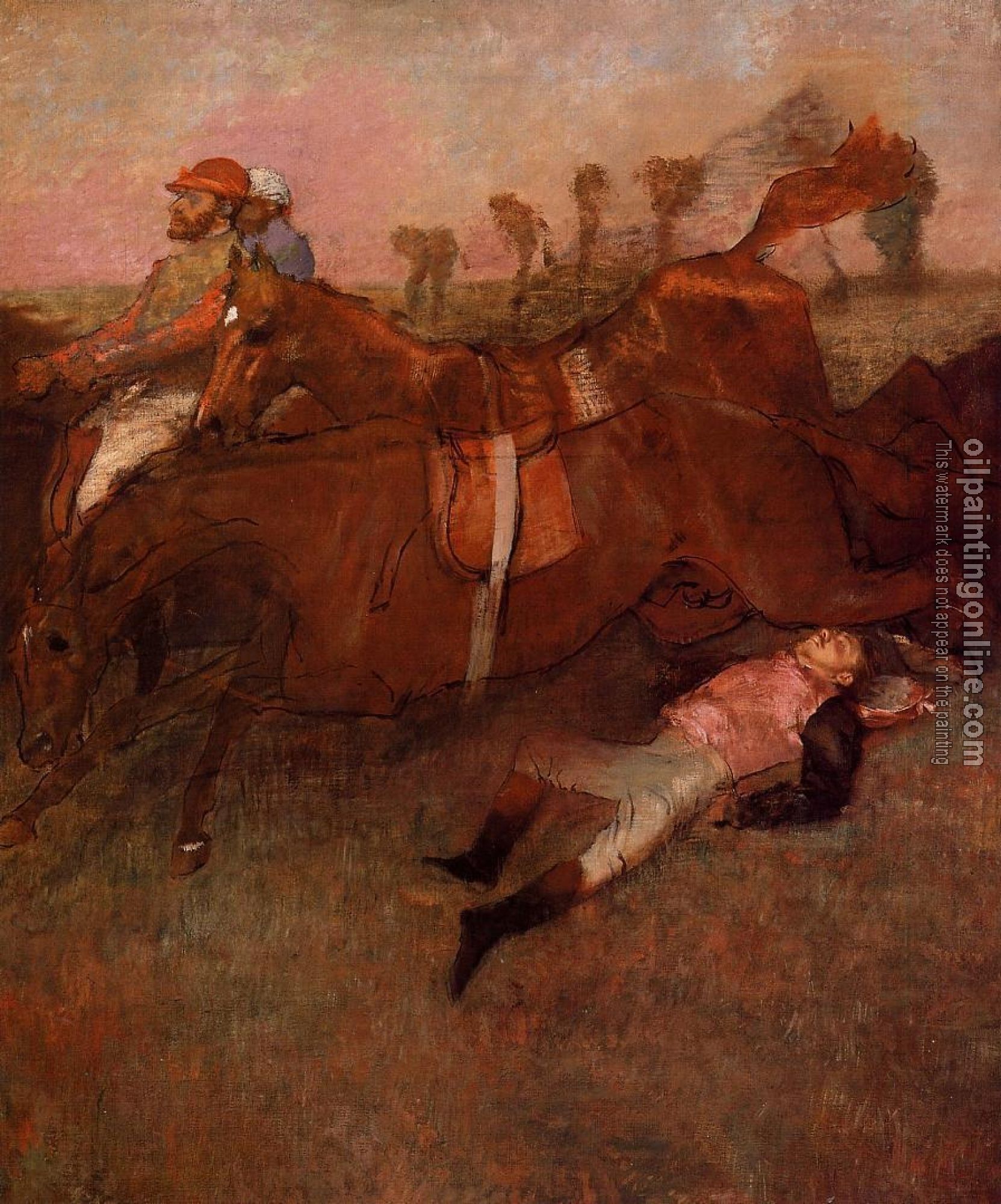 Degas, Edgar - Scene from the Steeplechase   the Fallen Jockey